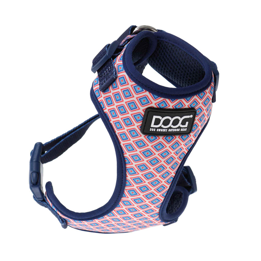 DOOG Neoflex Dog Harness Gromit Extra Small Blue/Pink