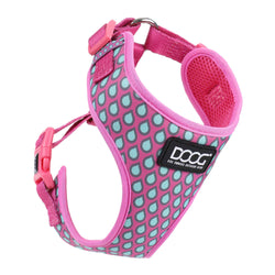 DOOG Neoflex Dog Harness Luna Large Pink/Blue