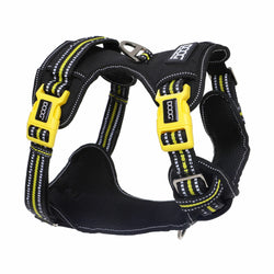 DOOG Neotech Dog Harness Bolt Extra Large Black/Yellow