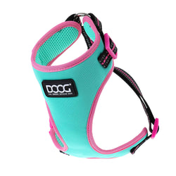 DOOG Neoflex Dog Harness Rin Tin Tin Neon Medium Teal/Pink