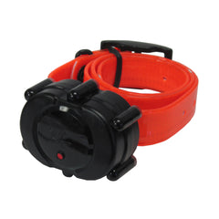 Micro-iDT Remote Dog Trainer Add-On Collar Black Orange
