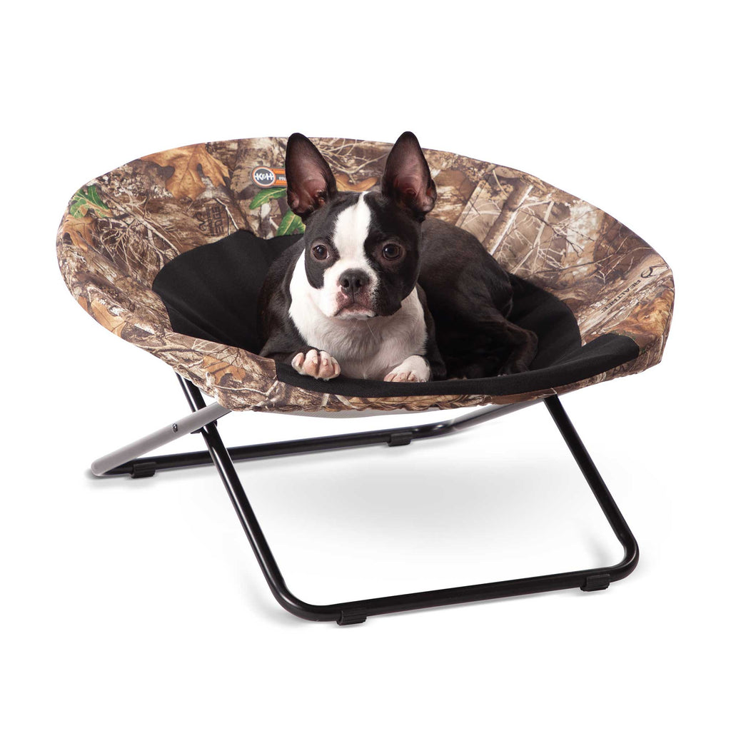 K&H Pet Products Elevated Cozy Cot Medium RealTree 24" x 24" x 13.5"