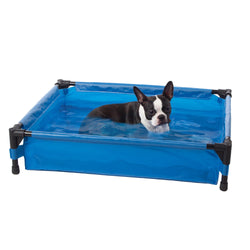 K&H Pet Products Pet Pool Medium Blue 25" x 32" x 7"