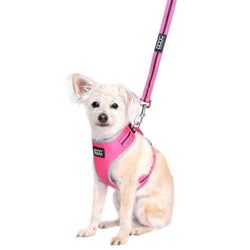 DOOG Neoprene Dog Leash Lady Neon Small Pink