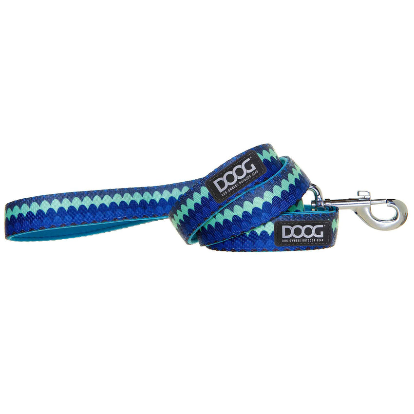 DOOG Neoprene Dog Leash Pluto Large Blue