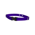 Lupine Pet 2 Hole Adjustable Nylon Replacement Collar Strap 3/4 inch Medium Purple