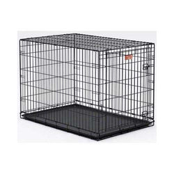 Life Stages Single Door Dog Crate Black 36″ x 24″ x 27″