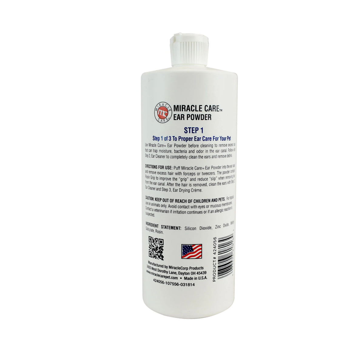 Miracle Corp Ear Powder Step 1, 96 grams