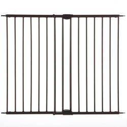 North States Easy Swing and Lock Wall Mounted Pet Gate Matte Bronze 28" - 48" x 31"