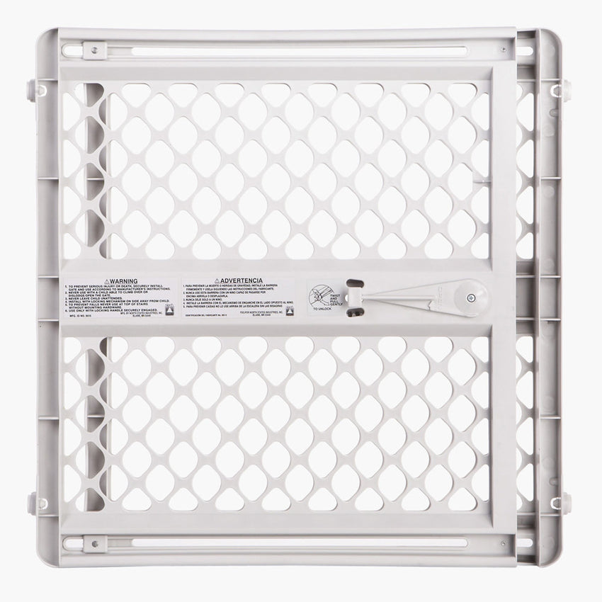 North States Pet Gate III Pressure Mounted White 26" - 42" x 26"