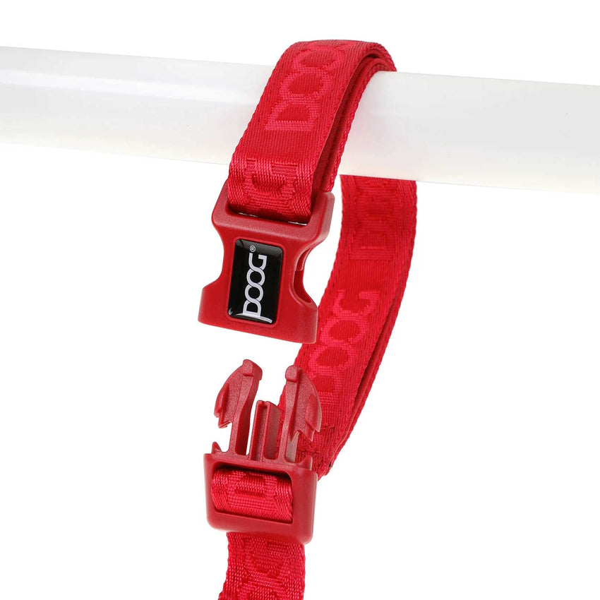 DOOG Neosport Neoprene Clip It Dog Leash Extra Large Red