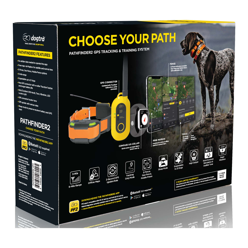 Dogtra GPS E-Collar 9 Mile Range Orange