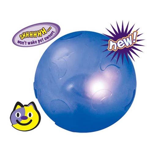 Petstages Twinkle Ball Blue