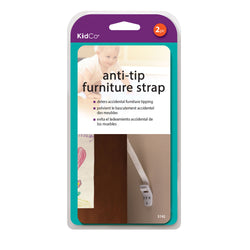 Kidco Anti-Tip Furniture Straps 2 pack White