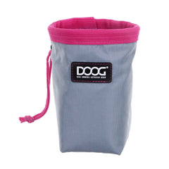 DOOG Treat and Training Pouch Small Grey/Pink 4.5″ x 4.5″ x 5.5″