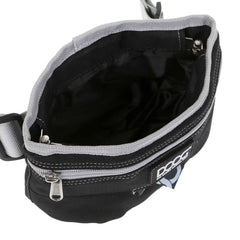 DOOG Treat and Training Pouch with Hinge Closure Large Black/Grey 2.78″ x 7.87″ x 4.72″