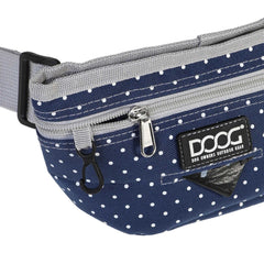 DOOG Treat and Training Pouch with Hinge Closure Large Navy/Grey 2.78" x 7.87" x 4.72"