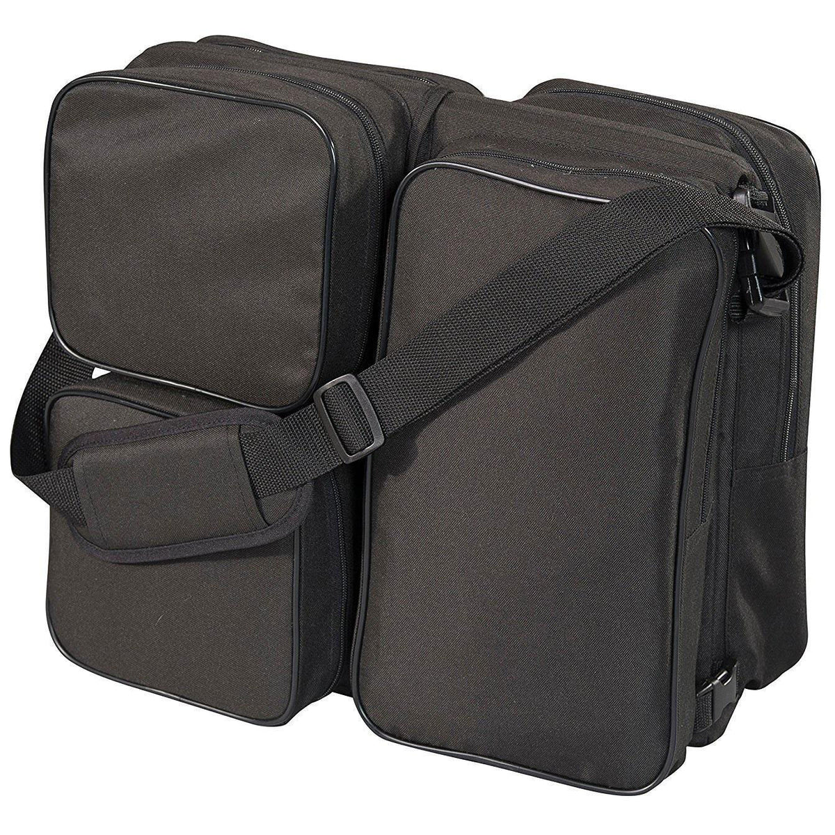 Kidco DiaperPod Travel Bag with Resting Station for Baby Black 18" x 29.5" x 8.5"