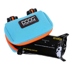 DOOG Walkie Pouch Orange/Blue 3.93" x 2.75" x 1.57"