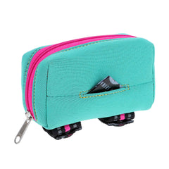 DOOG Walkie Pouch Teal/Pink 3.93″ x 2.75″ x 1.57″