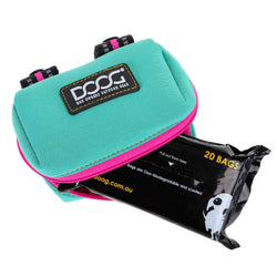 DOOG Walkie Pouch Teal/Pink 3.93″ x 2.75″ x 1.57″