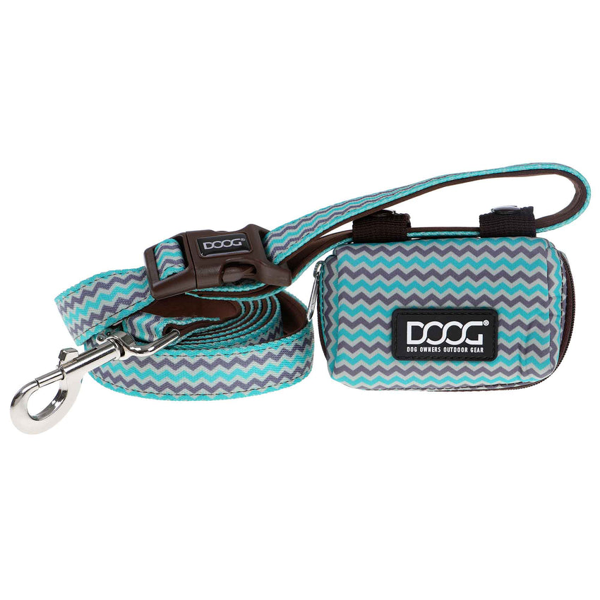 DOOG Walkie Pouch Brown/Blue 3.93" x 2.75" x 1.57"