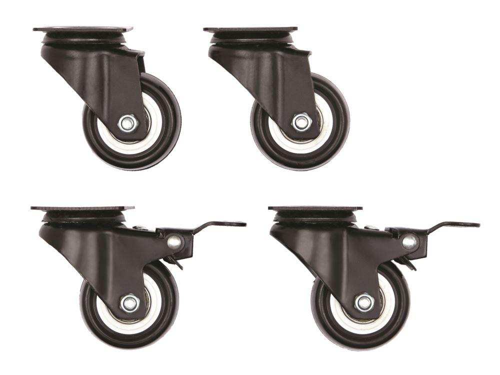 Midwest Skudo Pet Travel Carrier Wheel Casters 4 Pack 