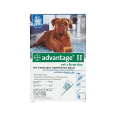 Flea Control for Dogs And Puppies Over 55 lbs 4 Month Supply