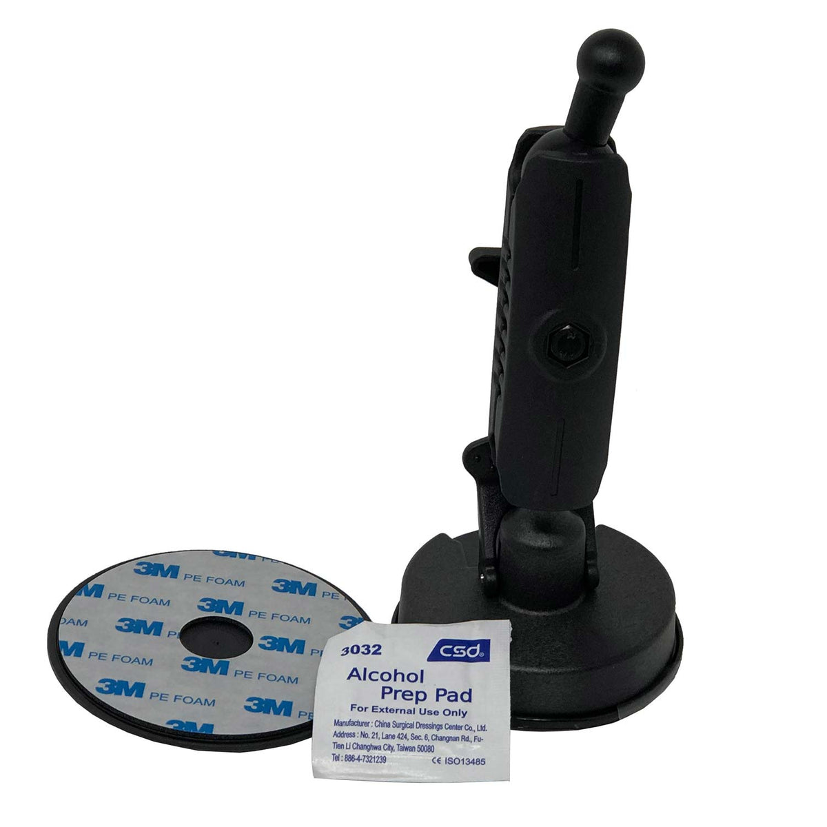 The Buzzard’s Roost Medium-Duty Garmin Astro/Alpha GPS Windshield/Dash Mount Black 7.5″ x 3.5″ x 3.5″