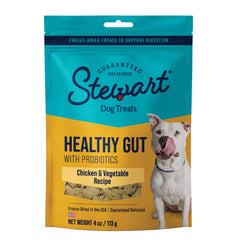 Stewart Dog Healthy Gut Chicken and Vegetable Treats 4 ounces